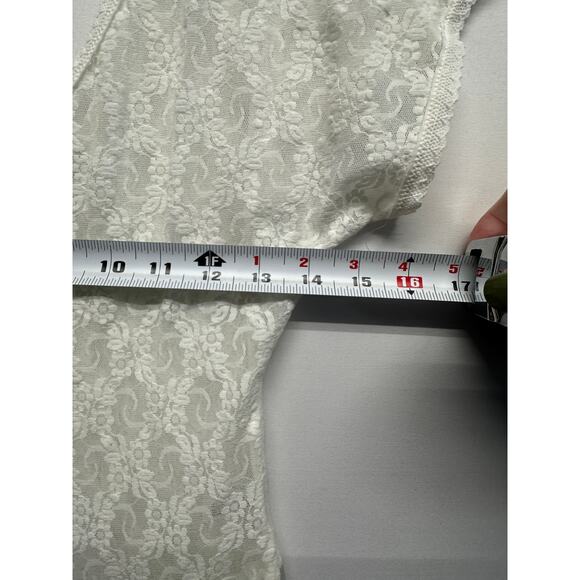 Vintage Gloria Vanderbilt Lace Slip Dress 🤍 Coquette Fairygrunge Cottagecore - Picture 6 of 10